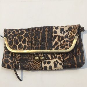 Jessica Simpson Bags Jessica Simpson Animal Print Bag Purse Clutch